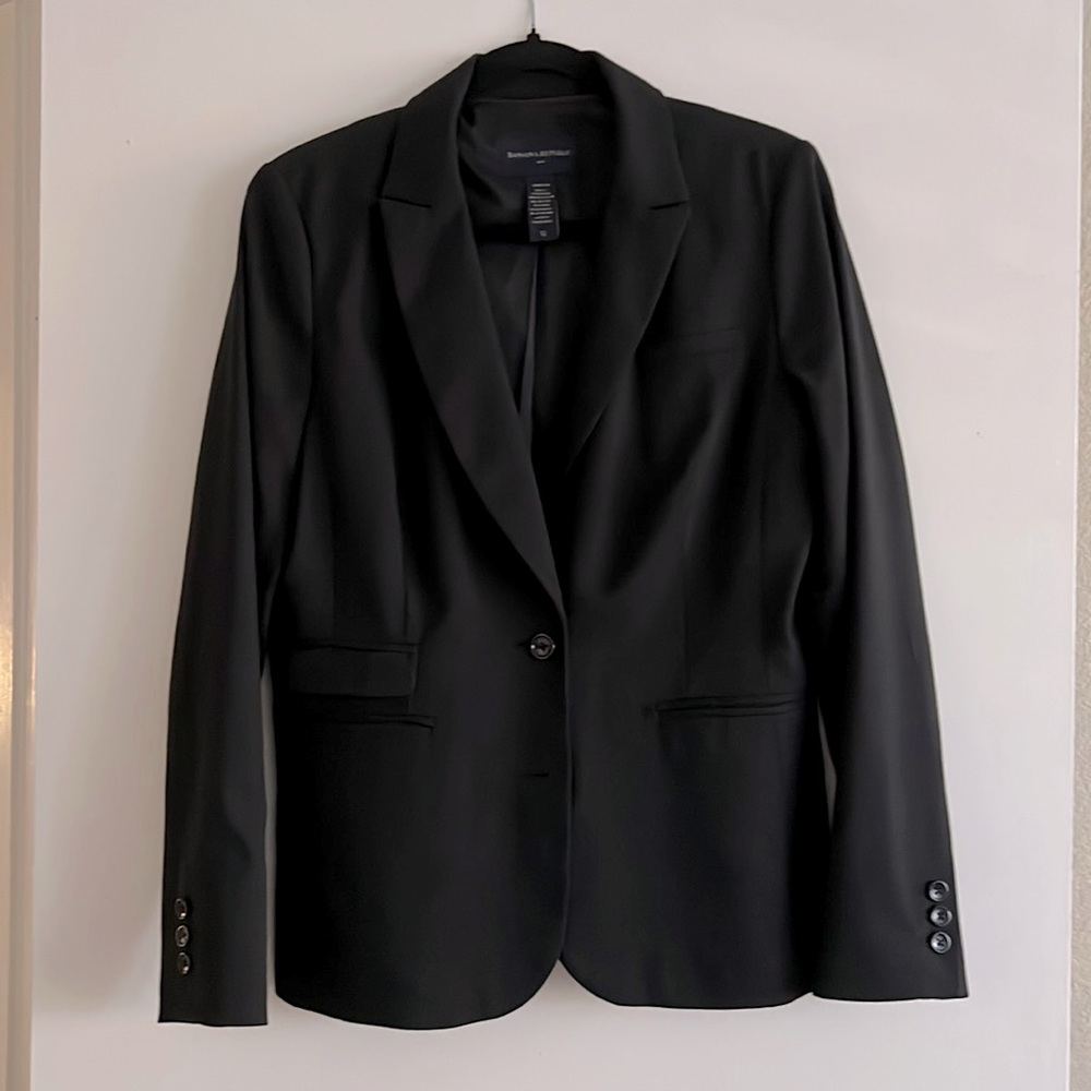 Banana Republic Black suit coat